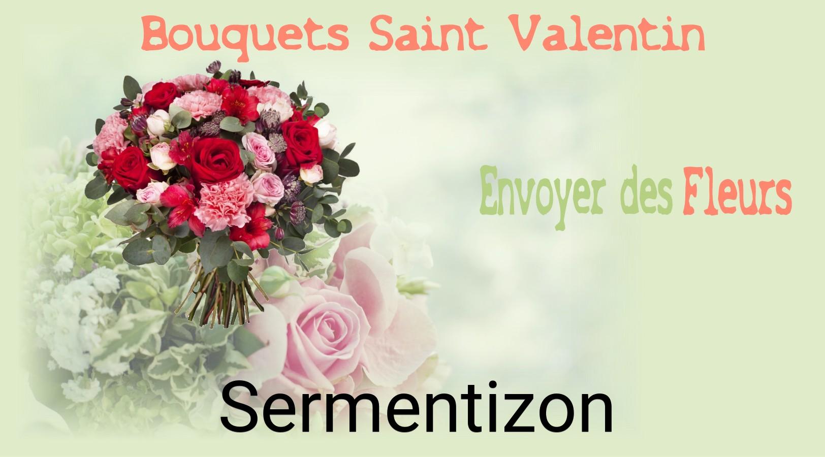 Roses de Saint-Valentin livrées à Sermentizon